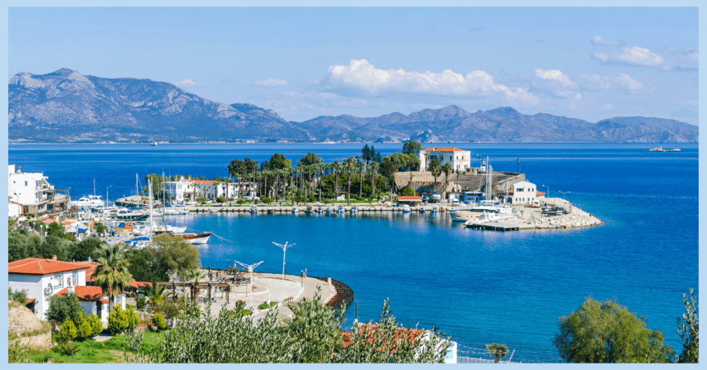 the city of datca in turkey
