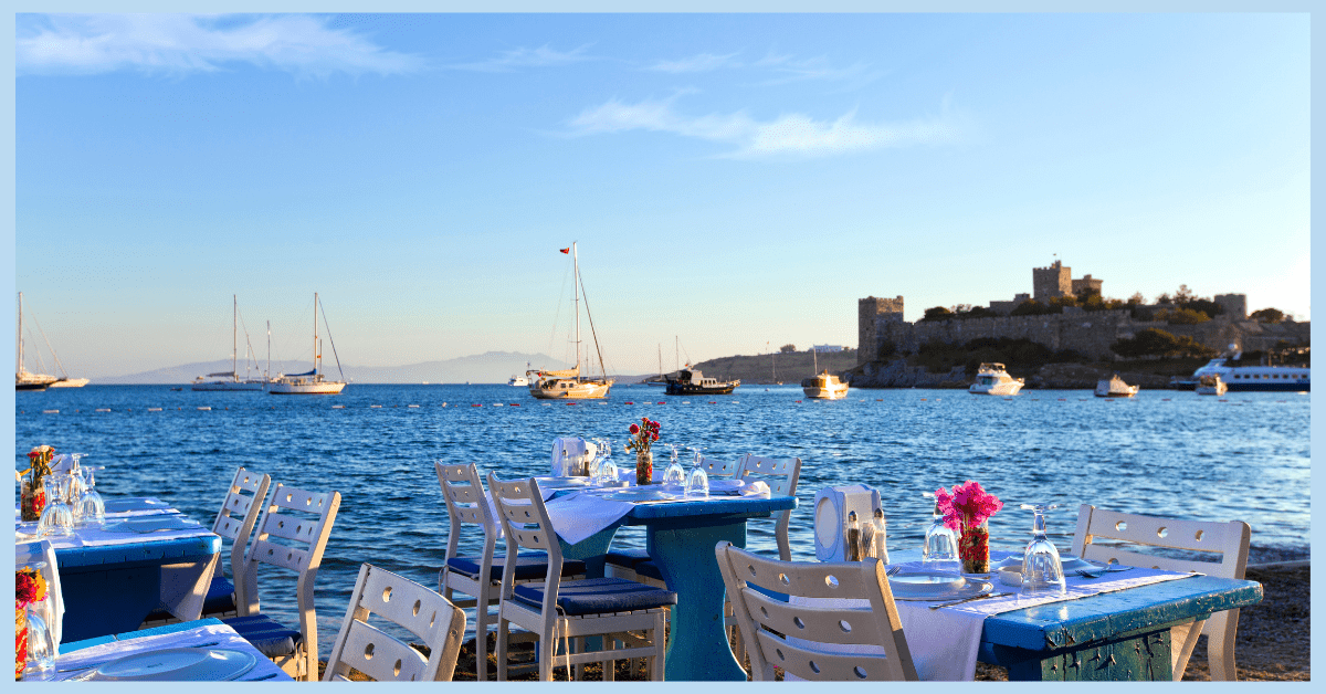 the city of bodrum in turkey