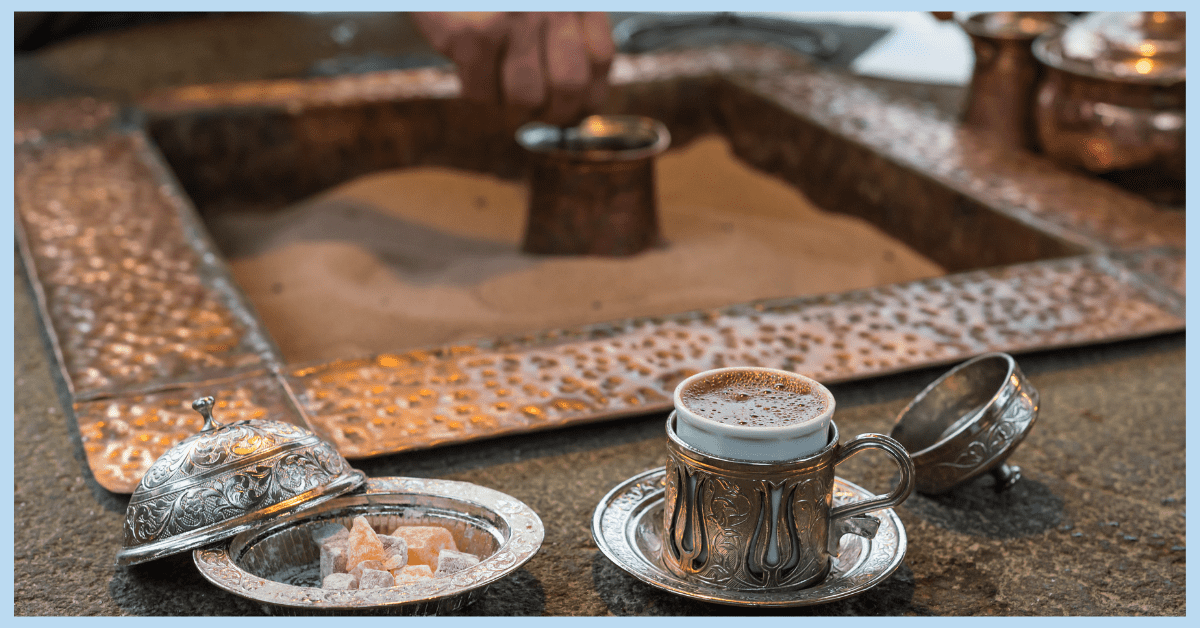 Traditional Turkish Sand Coffee Maker , Turkish Coffee machine , coffee pot